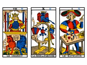 Tirages du tarot a trois lames